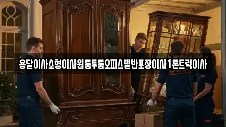 용달이사소형이사원룸투룸오피스텔반포장이사1톤트럭이사
