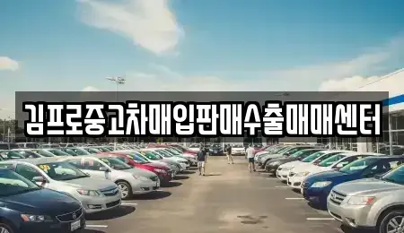 울산 북구 명촌동 중고차매입 전문 김프로중고차매입판매수출매매센터