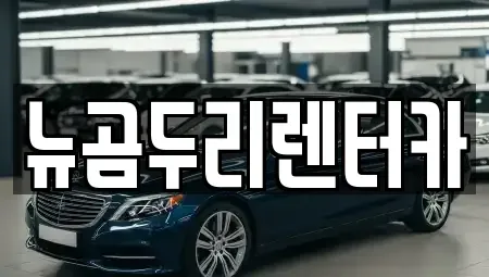울산광역시 울주군 삼남읍 렌트카 전문 뉴곰두리렌터카