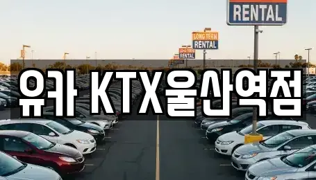 울산광역시 울주군 삼남읍 렌트카 전문 유카 KTX울산역점