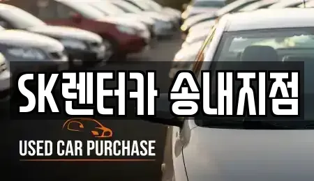 인천 부평구 일신동 장기렌트카 전문 SK렌터카 송내지점