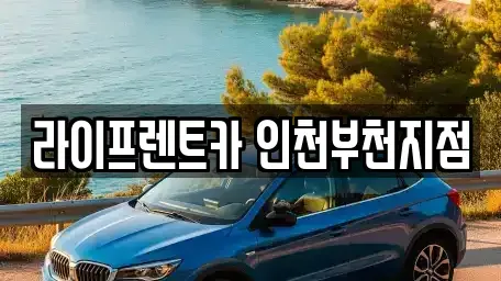 인천 부평구 일신동 장기렌트카 전문 라이프렌트카 인천부천지점