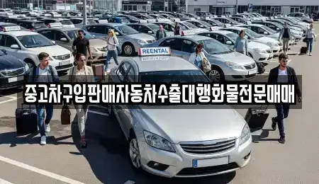 인천 중구 신생동 중고차 전문 중고차구입판매자동차수출대행화물전문매매
