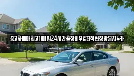 인천 중구 신생동 중고차 전문 중고차매매최고가매입24시간출장비무료견적현장방문지누카