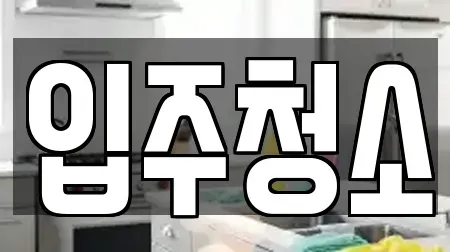입주청소
