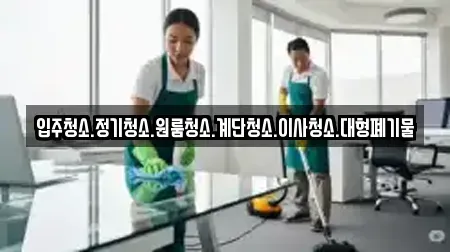 홍천군 두촌면 인근 입주청소 전문 5에 대해서 알아보자
