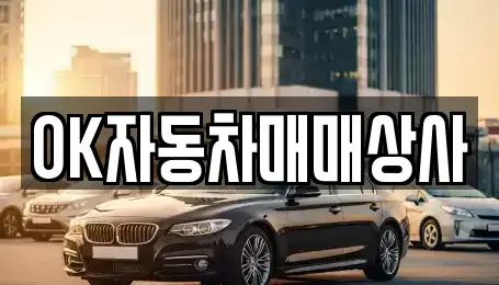 전남 광양시 진월면 중고차 전문 OK자동차매매상사