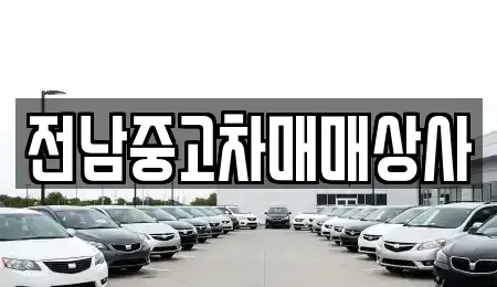 전남 보성군 중고차매매 전문 전남중고차매매상사