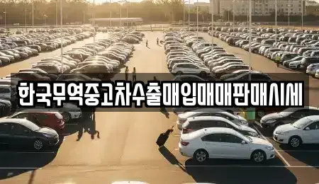 전남 여수시 오림동 중고차매매 전문 한국무역중고차수출매입매매판매시세