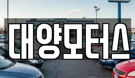 전라남도 구례군 중고차매매 전문 대양모터스