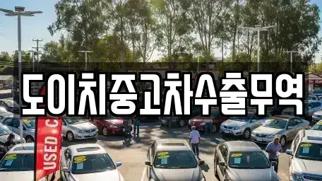 전라남도 구례군 중고차매매 전문 도이치중고차수출무역