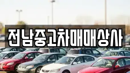 전라남도 나주시 보산동 중고차 전문 전남중고차매매상사