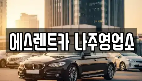 전라남도 나주시 송월동 렌트카 전문 에스렌트카 나주영업소