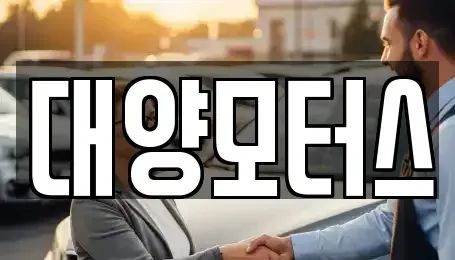 전라남도 나주시 왕곡면 중고차 전문 대양모터스