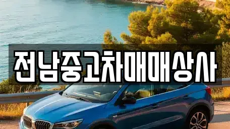 전라남도 나주시 왕곡면 중고차 전문 전남중고차매매상사