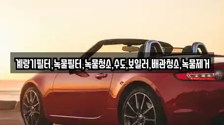 전라남도 순천시 가곡동 렌트카 전문 계량기필터,녹물필터,녹물청소,수도,보일러,배관청소,녹물제거