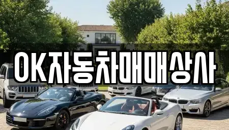 전라남도 순천시 덕암동 중고차 전문 OK자동차매매상사