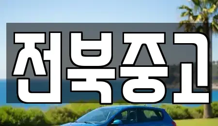 전북 김제시 요촌동 중고차 전문 전북중고