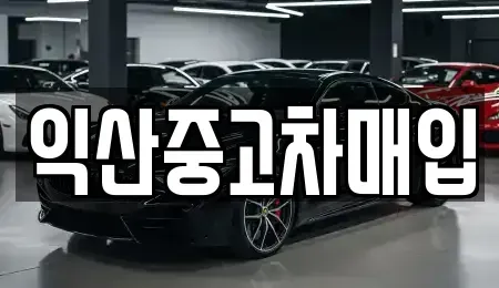 전북 익산시 마동 중고차매매 전문 익산중고차매입