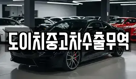 전북 익산시 왕궁면 중고차매매 전문 도이치중고차수출무역