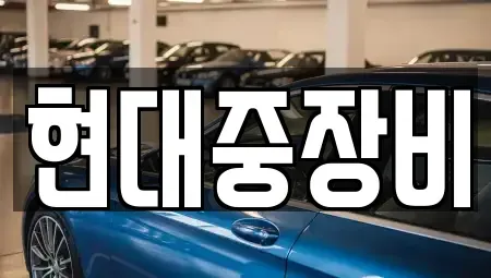전북 전주시 덕진구 성덕동 중고차 전문 현대중장비