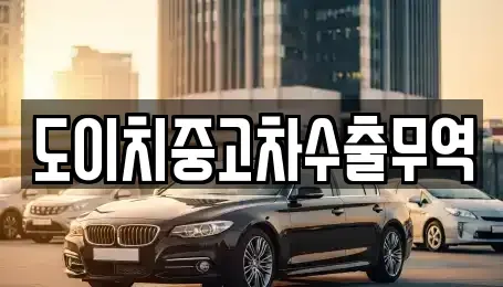전북 전주시 완산구 교동 중고차 전문 도이치중고차수출무역