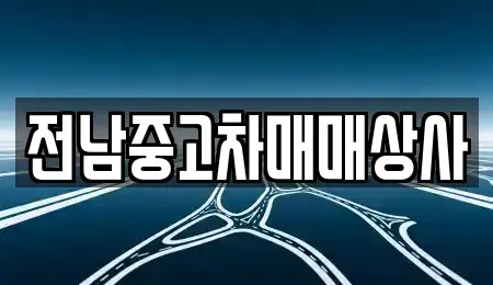 전북 전주시 완산구 교동 중고차매매 전문 전남중고차매매상사