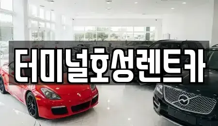 전북특별자치도 익산시 평화동 렌트카 전문 터미널호성렌트카