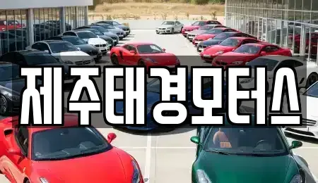 제주 제주시 화북이동 중고차 전문 제주태경모터스