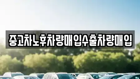 충남 당진시 우강면 중고차 전문 중고차노후차량매입수출차량매입