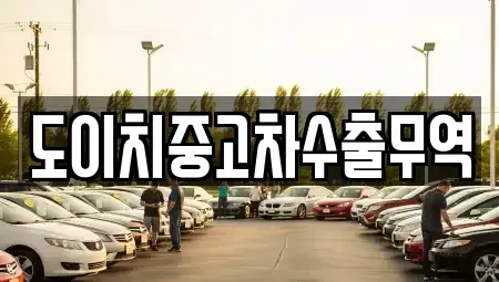 충북 보은군 장안면 중고차 전문 도이치중고차수출무역