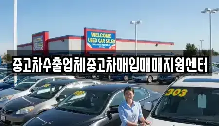 충북 제천시 신월동 중고차매입 전문 중고차수출업체중고차매입매매지원센터