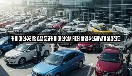 충북 청주시 흥덕구 신대동 중고차 전문 커피머신수리업소용중고커피머신설치카페창업추천제빙기청소전문