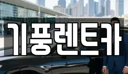 충청남도 공주시 옥룡동 렌트카 전문 기풍렌트카