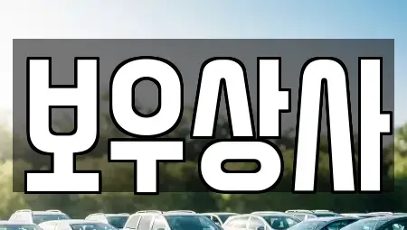 충청남도 공주시 옥룡동 중고차매매 전문 보우상사