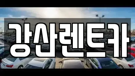 충청남도 아산시 장존동 렌트카 전문 강산렌트카