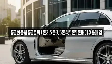 충청남도 천안시 서북구 업성동 중고차매입 전문 중고화물차중고트럭1톤2.5톤3.5톤4.5톤5톤매매수출매입